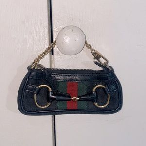 Gucci Micro Horsebit Bag GG Monogram Sherry Web